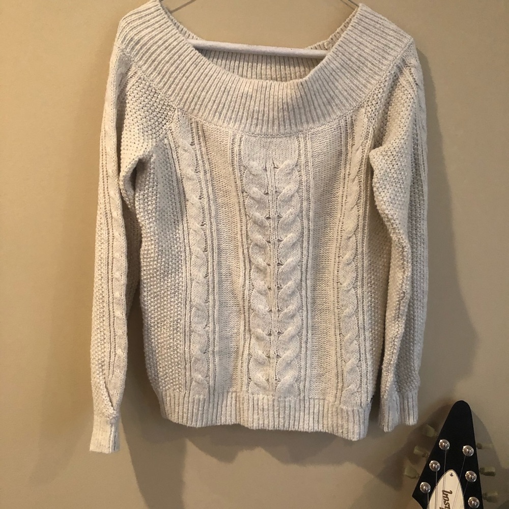 Abercrombie off the shoulder sweater